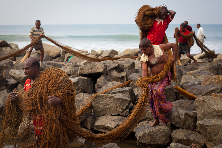 reportage Inde Kerala pêcheurs