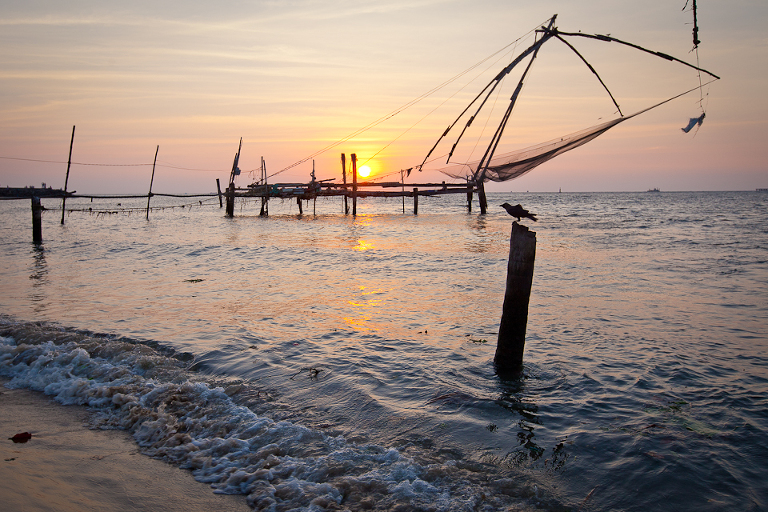 Filets de pêche à Cochin