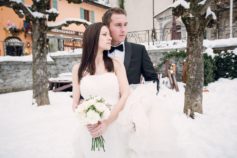photo de mariage à Megève