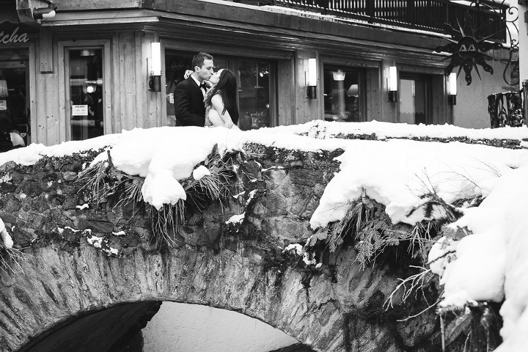 photographe de mariage dans le coeur de Megève