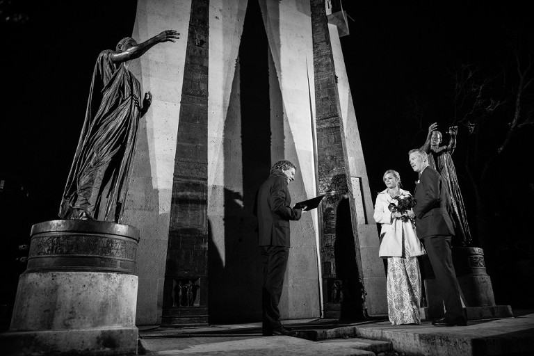 mariage champ de mars Paris