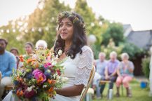 Emotion de la mariée